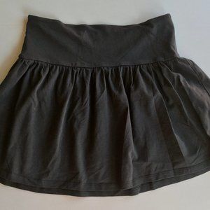 Grey mini skater skirt (Moda International)